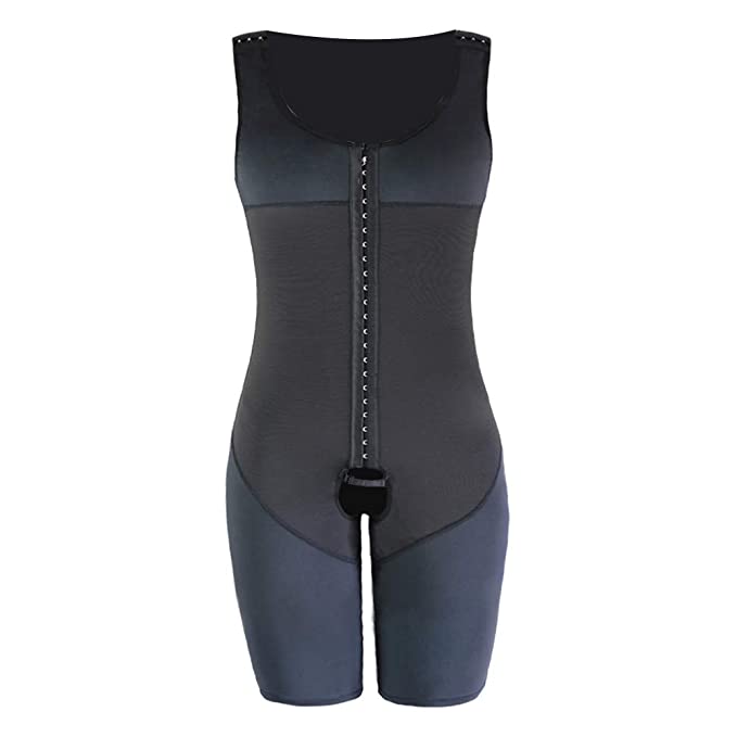 Heren Compressie Body Shaper met Hoge Compressie voor Buik en Borst – Zwart & Beige – Shapewear voor Mannen | Sulvida