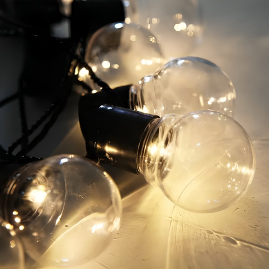 Guirlande solaire USB 5m 10m 20m blanc chaud à LED pour jardin, fêtes et éclairage d’ambiance extérieur | Sulvida