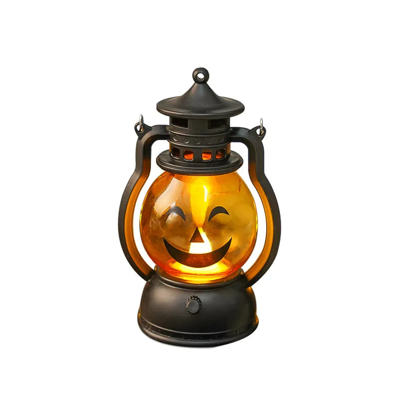 LED Spookjesboom met Pompoenen en Spinnen – Sfeerverlichting Halloween Decoratie Decoratief Nachtlampje | Sulvida