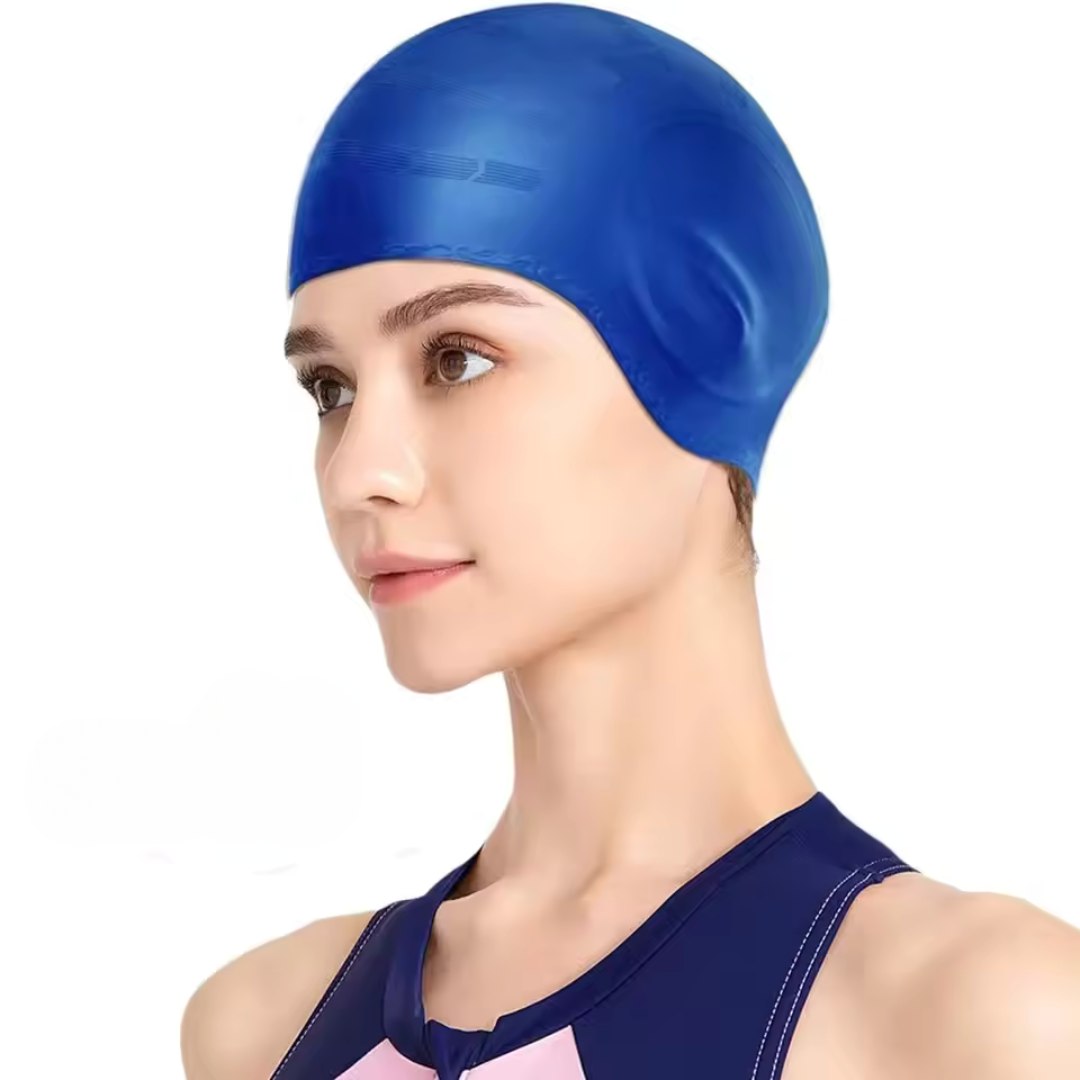 Siliconen Badmuts met Oorprotectie – Waterdicht en Comfortabel voor Volwassenen | Sulvida