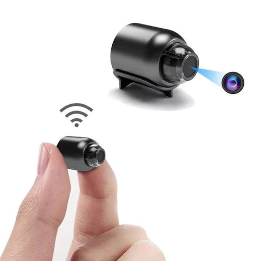 Draadloze Mini Bewakingscamera met Audio voor Thuisbeveiliging Discreet Toezicht Verborgen Spycam Opname WiFi Beveiligingssysteem Huis | Sulvida