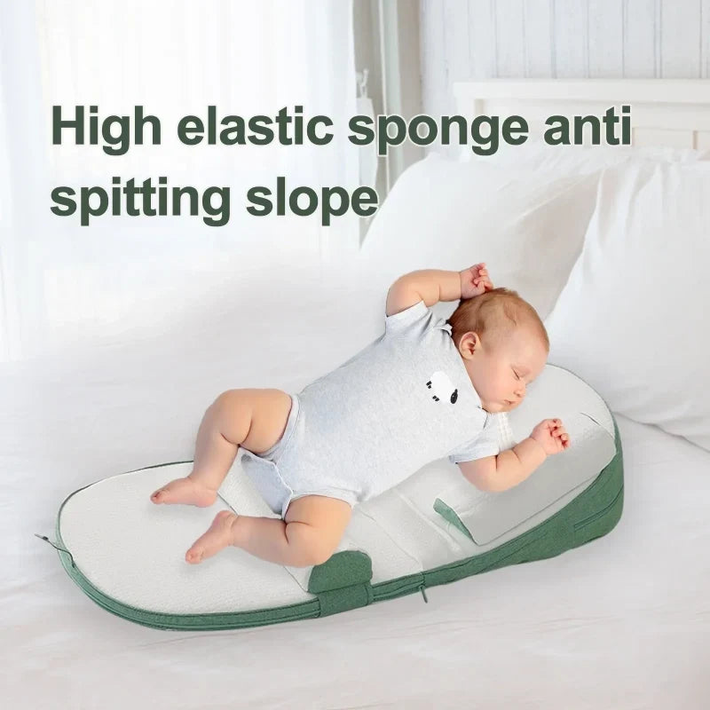 Antireflex babykussen wigvormig ter voorkoming van spugen reflux comfort nieuwgeboren slaapkussen rustgevend | Sulvida