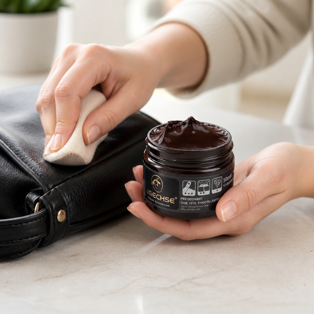 Baume réparateur pour cuir 20ml, raviveur de couleur et correcteur de rayures pour meubles, voitures, chaussures, sacs et accessoires en cuir | Sulvida