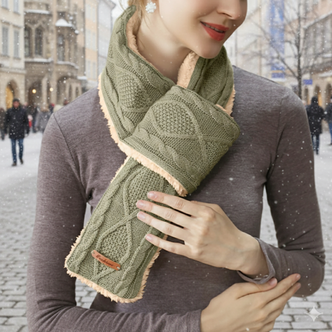 Verwarmde Nekwarmer met USB-C Aansluiting en 3 Instelbare Temperatuurstanden voor Optimaal Comfort Thuis | Sulvida
