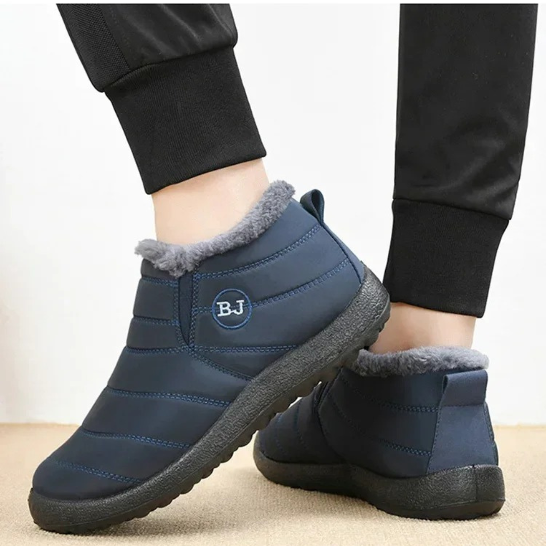 Waterdichte Dameslaarzen Winter Warm Gevoerd Platte Zool Comfortabel Wandelen Sneeuw Regen Outdoor Dames | Sulvida