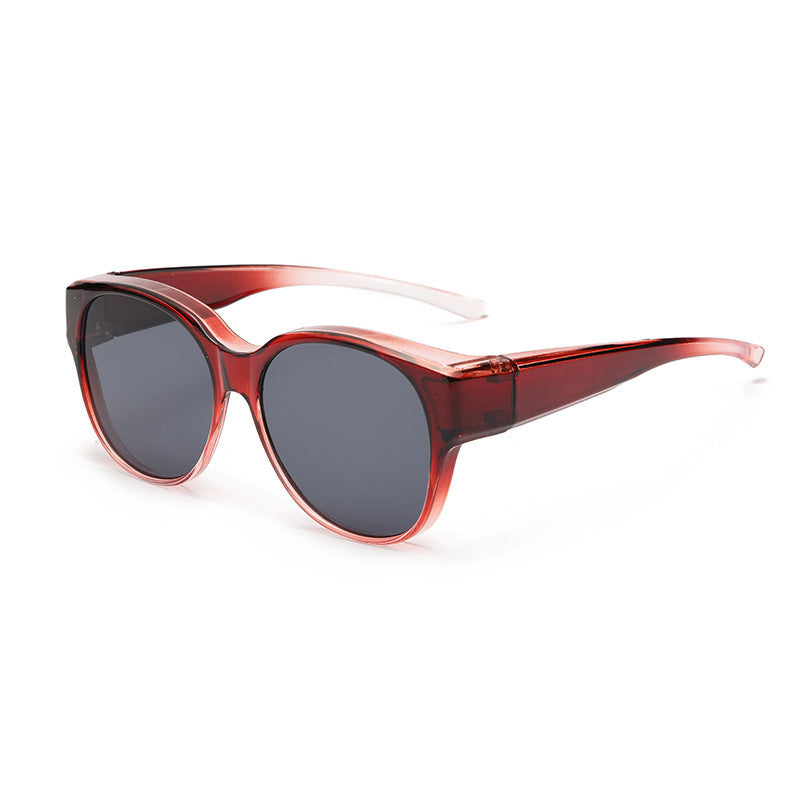 Overzetbril met Gepolariseerde Lenzen UV400 Cat-Eye Design – Pasbril over je Normale Bril | Sulvida