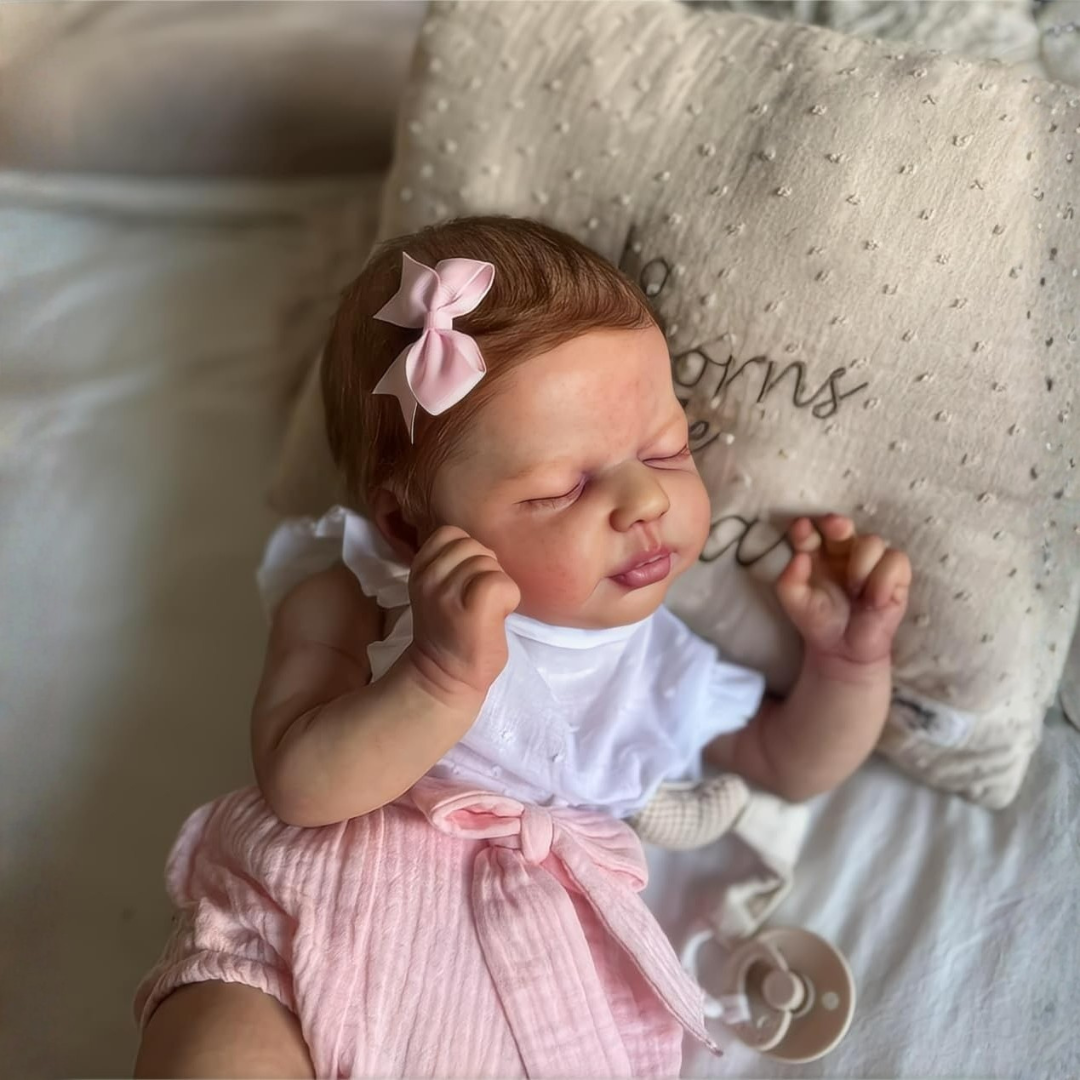Levensechte Babypop van Zachte Silicone – Realistische Details voor Verzamelaars en Ontspannende Knuffeluurtjes | Sulvida