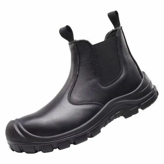 Orthopedische Werklaarzen met Ergonomische Ondersteuning – Veiligheidslaarzen met Stalen Neus en Antislip Zool voor Comfortabel Werken in Veeleisende Omgevingen | Sulvida