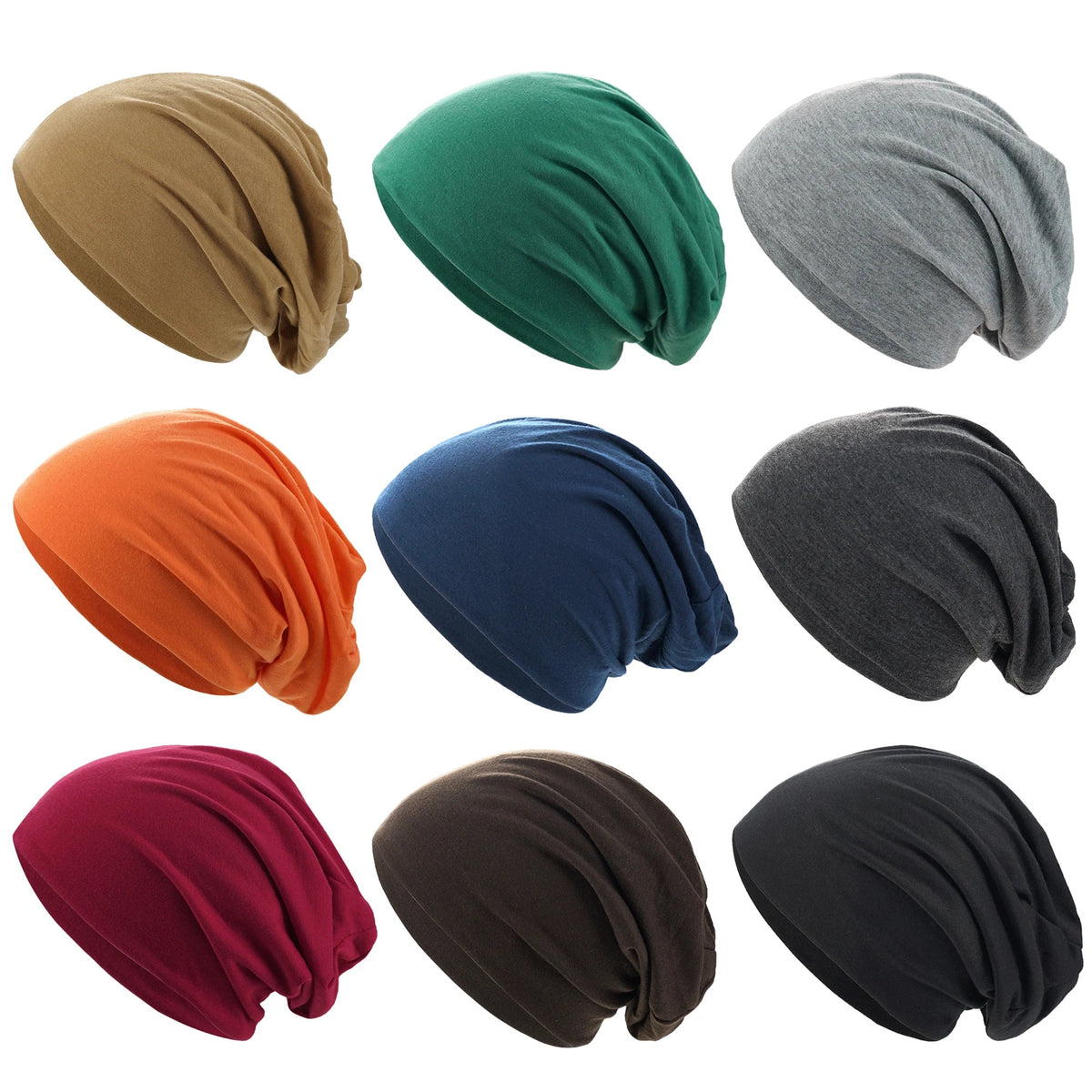 Gevoerde Slouch Muts Gebreide Wintermuts Warme Beanie Cap Unisex Effen Kleur Zachte Gebreide Muts voor Herfst Winter | Sulvida