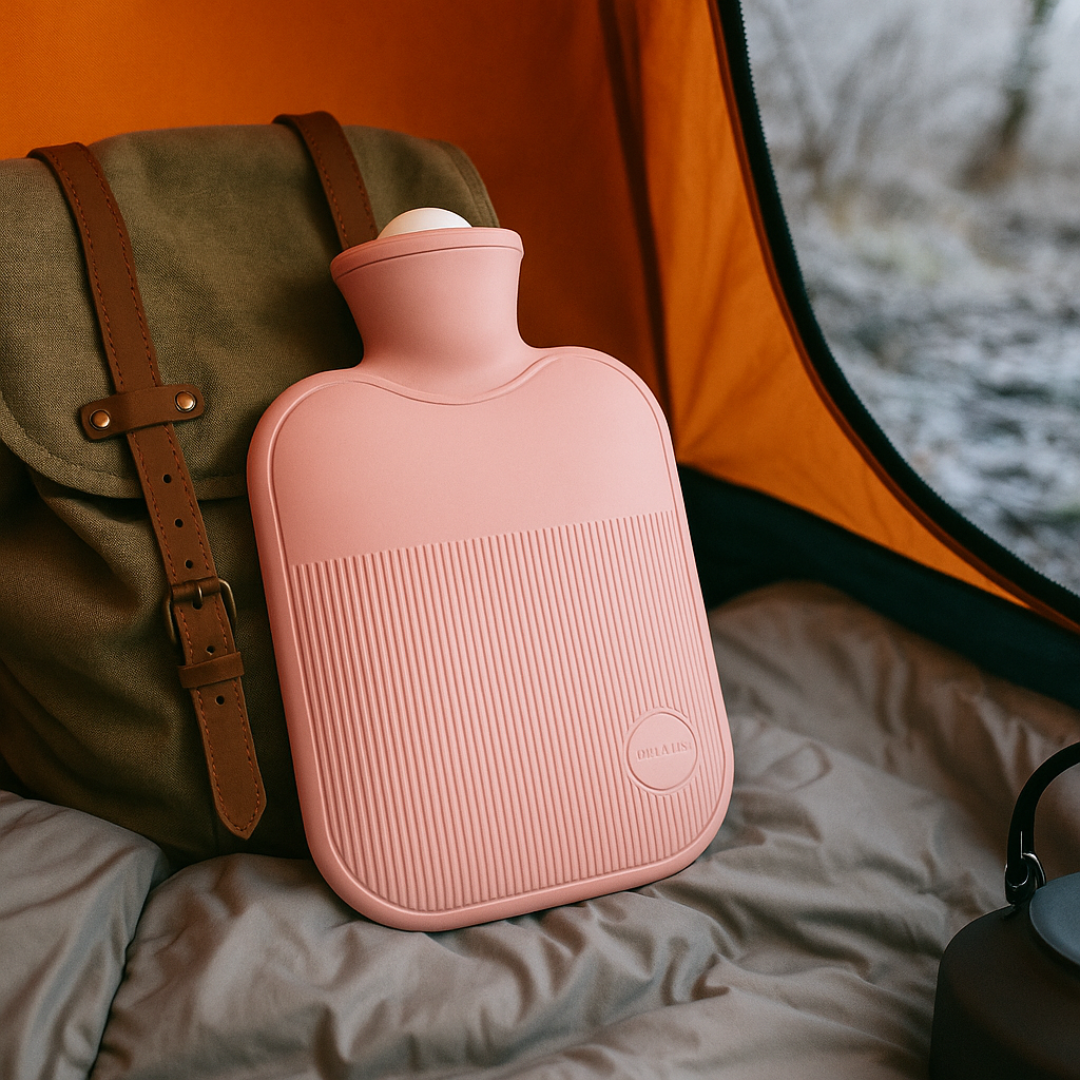 Warmwaterkruik XXL 2 liter veilig lek-proof PVC voor handen voeten bed koude winteravonden warmte comfort | Sulvida