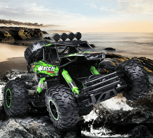 Afstandsbestuurbare Monstertruck 1:12 Schaal 4x4 Offroad RC Auto voor Kinderen en Volwassenen 50m Bereik 2.4 GHz | Sulvida