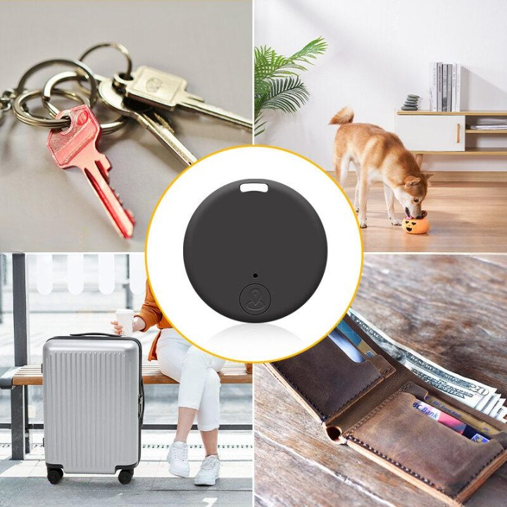 Compacte GPS-Tracker Zwart 38mm 2-Pack Locatievolgsysteem Realtime Magnetisch voor Auto Fiets Bagage Kind | Sulvida