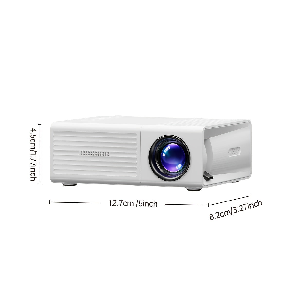 Compacte Mini Beamer 3000 Lumen Draagbare Projector HDTV USB Thuisbioscoop Outdoor Film Projectie Systeem | Sulvida