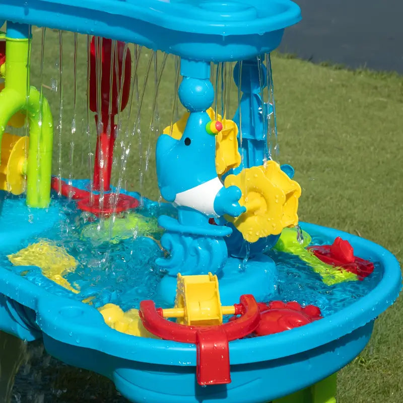 Kinder Zand Water Speeltafel met 15 Accessoires – Interactief Outdoor Speelstation voor Tuin en Strand | Sulvida