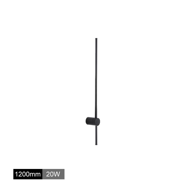 LED Wandlamp Minimalistische Leeslamp Metaal Zwart Goud Slaapkamer Woonkamer Modern Design Sfeerverlichting | Sulvida