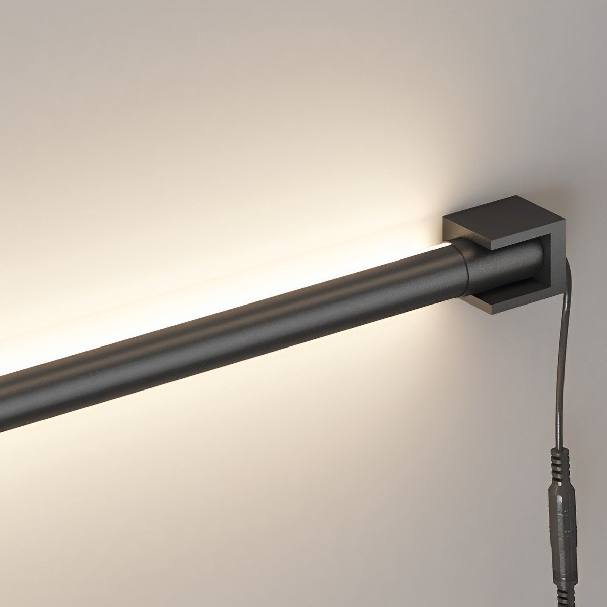 LED Wandlamp Verstelbaar 360° Zwart Wit Aluminium Strip Plug-in Modern Design Slaapkamer Eetkamer Woonkamer | Sulvida