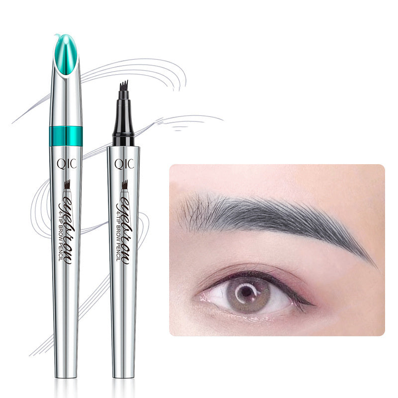 Wenkbrauwpotlood 3D Precisie Natuurlijke Haartjes Zwart Bruin Grijs Langdurig Make-up Uitwisbaar Tool | Sulvida