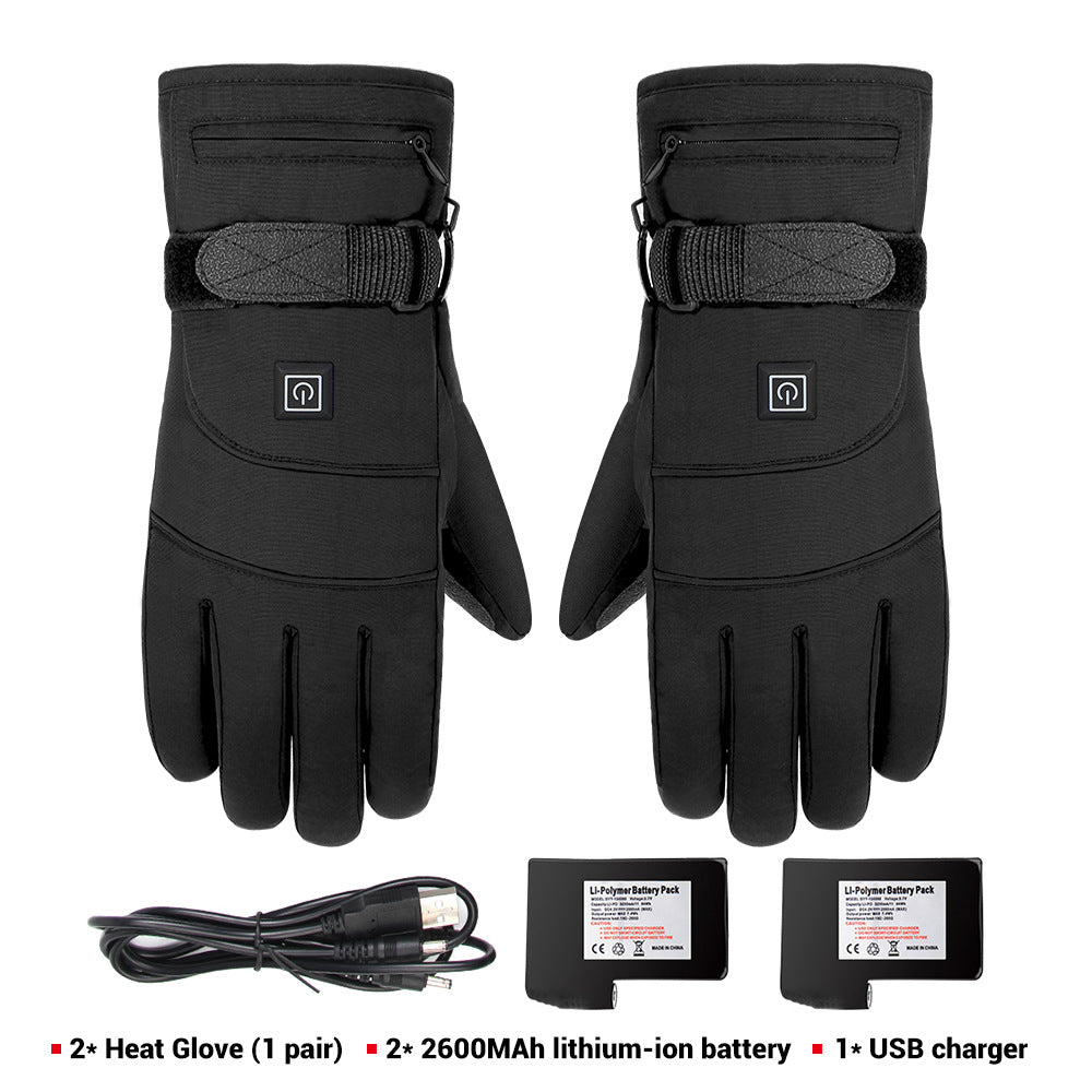 Verwarmde Handschoenen Waterdicht Thermisch Oplaadbaar Touchscreen Winter Outdoor Sport Motorrijden Skiën | Sulvida