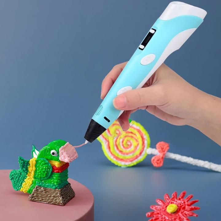 3D-tekenstift creatief speelgoed met PLA-filament 10 kleuren incl USB educatief voor kinderen en volwassenen | Sulvida