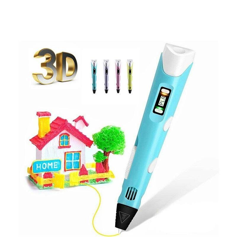 3D-tekenstift creatief speelgoed met PLA-filament 10 kleuren incl USB educatief voor kinderen en volwassenen | Sulvida