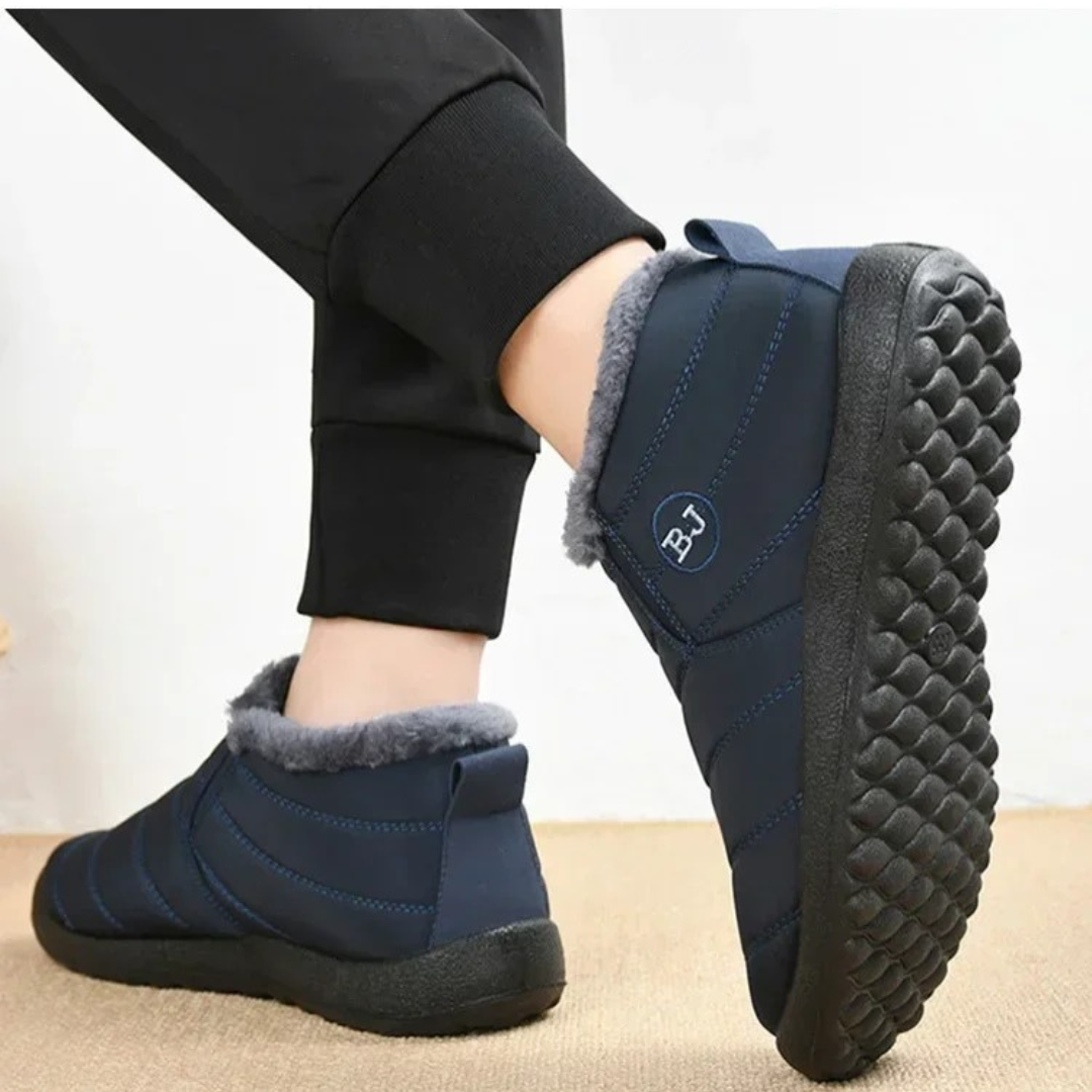 Waterdichte Dameslaarzen Winter Warm Gevoerd Platte Zool Comfortabel Wandelen Sneeuw Regen Outdoor Dames | Sulvida