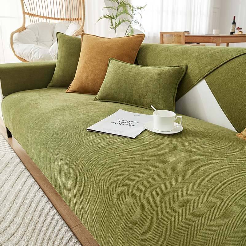 Chenille Bankhoes voor Huisdieren Beschermend Waterafstotend Antislip Bank Sofa Cover Meerdere Maten | Sulvida