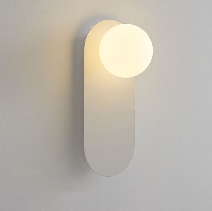 Glazen Wandlamp met Ringvormige Basis Minimalistisch Design voor Gang Woonkamer Slaapkamer Hal Verlichting | Sulvida