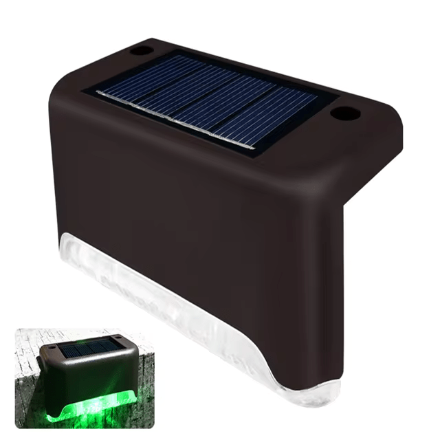 Zonne-energie Padverlichting Set 5 Stuks Warm Wit Waterdicht Solar LED Buitenlampen Tuinverlichting Terras Oprit Wandelpad Draadloos | Sulvida