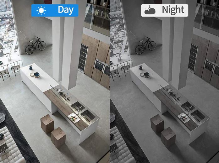 Compacte WiFi Beveiligingscamera – Full HD 1080p met 120° Groothoeklens, Nachtzicht, Bewegingssensor en 2-Weg Audio voor Wereldwijd Toezicht | Sulvida