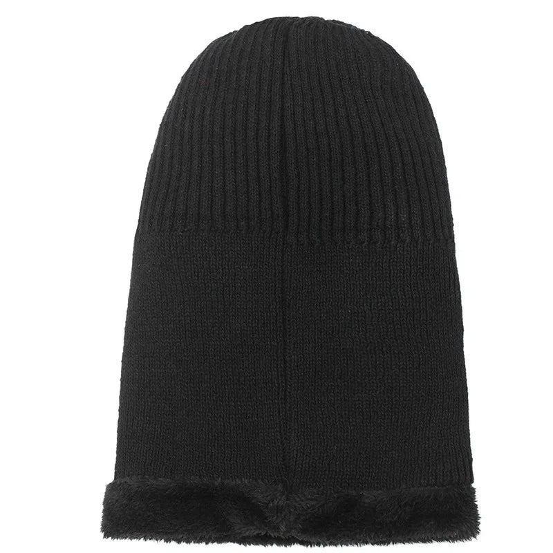 Gebreide Bivakmuts met Klep – Warme Wintermuts voor Oren Nek Gezicht – Verstelbare Ski Face Mask Outdoor Wintersport | Sulvida