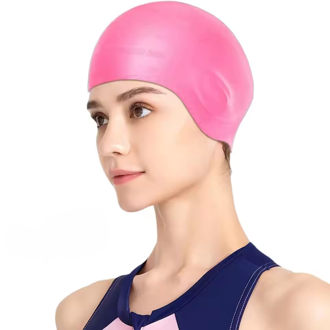 Siliconen Badmuts met Oorprotectie – Waterdicht en Comfortabel voor Volwassenen | Sulvida