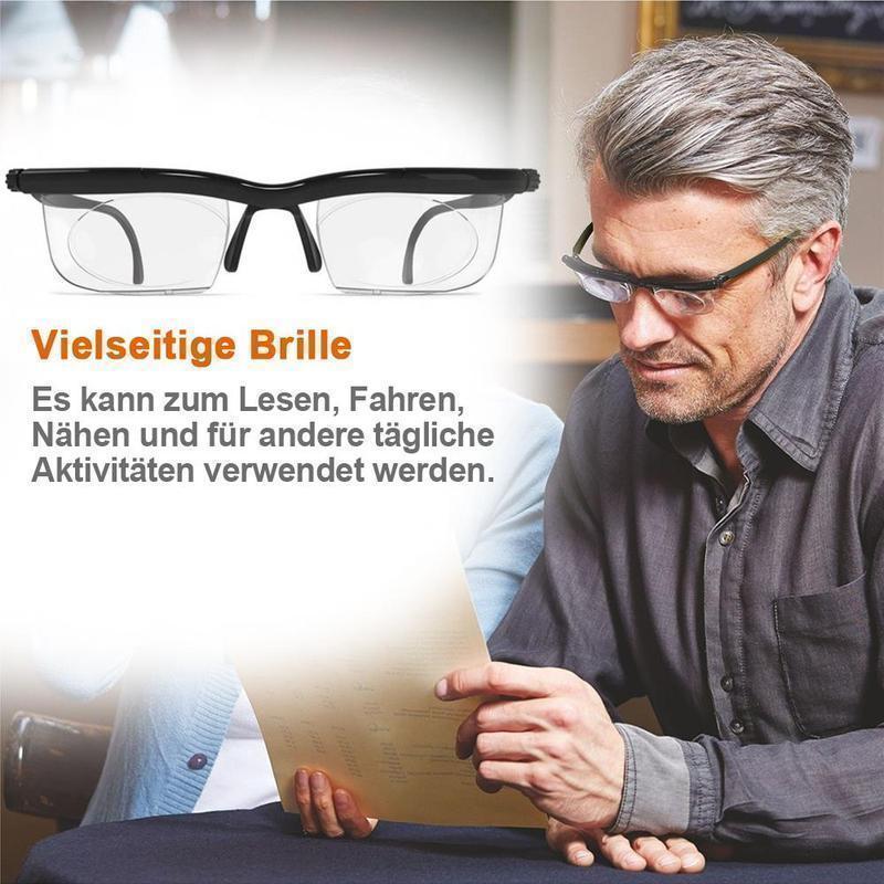 Verstelbare Leesbril Unisex Instelbaar Focus Zonder Sterkte-indicatie Universeel Zicht Alle Afstanden | Sulvida