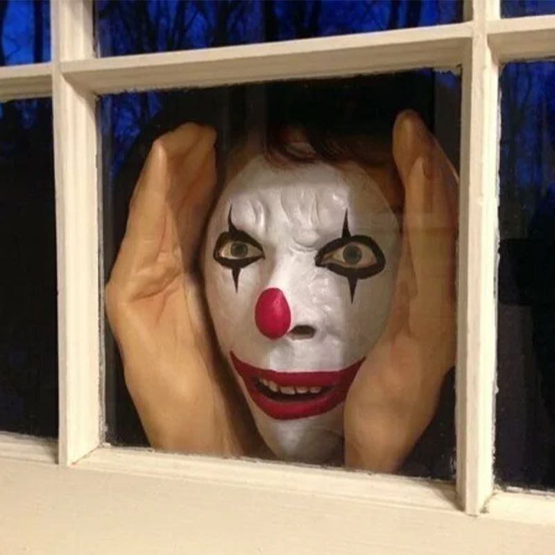 Halloween Raamdecoratie met Gluurder Ogen Lichtgevend Effect Spookachtige Sfeer Binnen Buiten Griezelige Ambiance | Sulvida