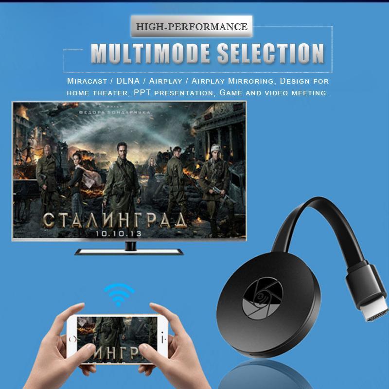 Adaptateur HDMI Wi-Fi sans fil pour la duplication d’écran d’un smartphone vers un téléviseur avec Miracast, AirPlay et DLNA | Sulvida