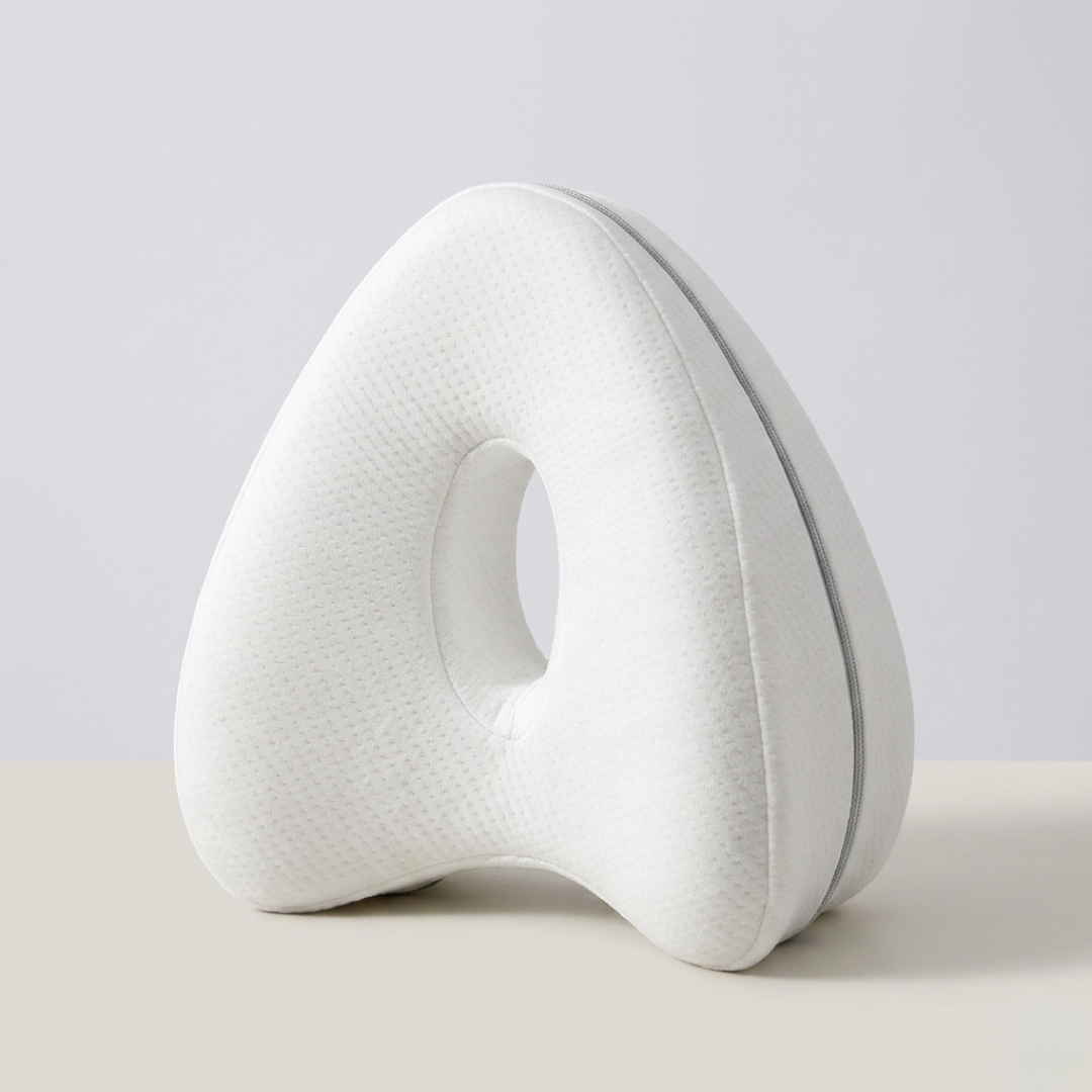Contour Beenkussen voor Zijslaper met Elastische Band – Orthopedisch Heup en Kniesteun voor Betere Slaap | Sulvida