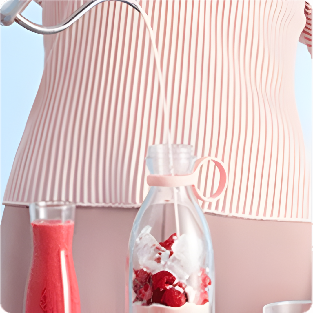 Draagbare smoothie blender oplaadbaar met drinkfles fruit mixer reis keuken shake sportdrank USB power | Sulvida