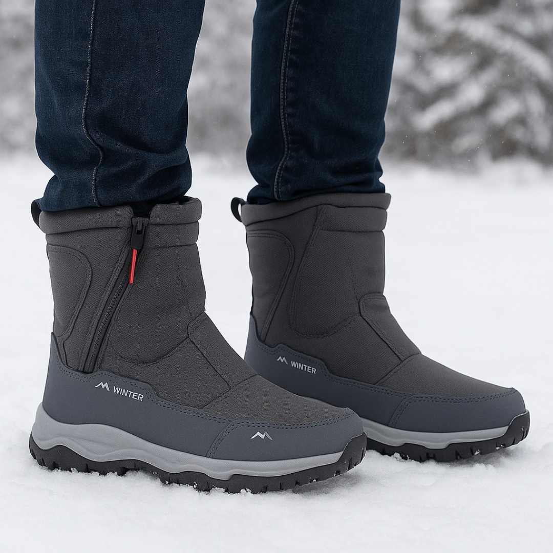 Waterdichte Geïsoleerde Winterlaarzen Warme Sneeuwlaarzen voor Herfst Winter Outdoor Wandelen en Trekking | Sulvida