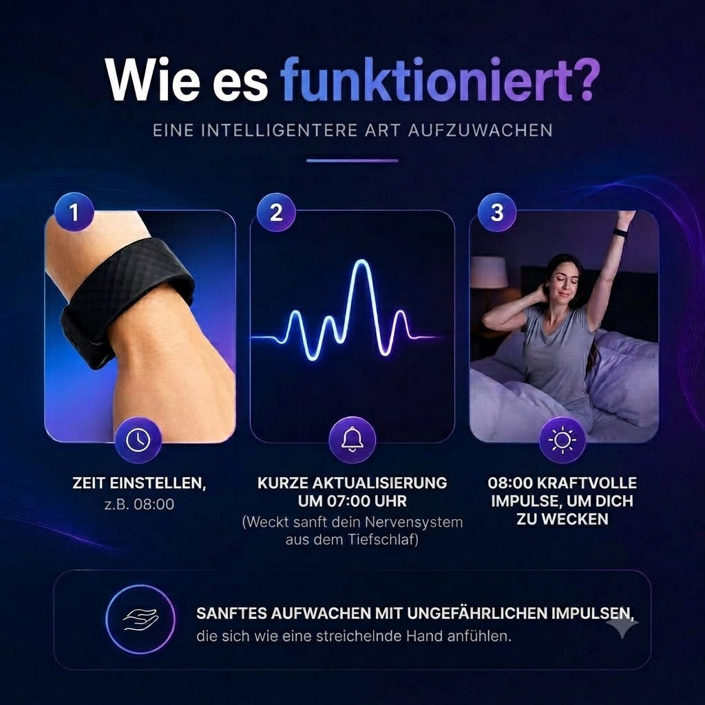 Réveil vibrant silencieux – intensité réglable, à placer sous l’oreiller ou le matelas, pour les personnes sourdes et malentendantes | Sulvida