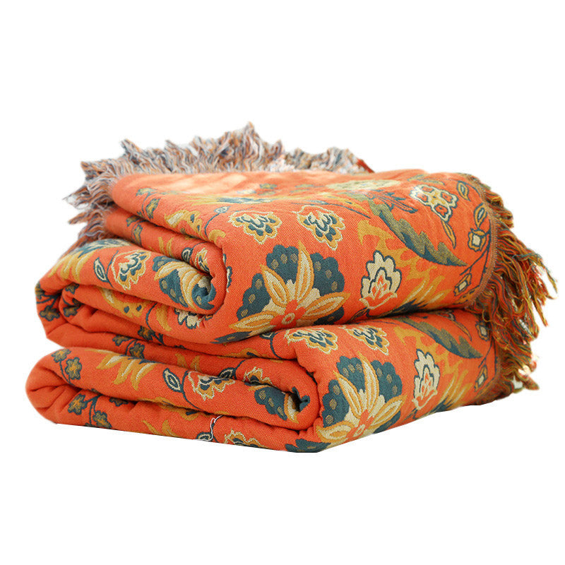 Omkeerbare Quilt met Bloemenpatroon Lichtgewicht Ademend Dekbed Dubbelzijdig Multifunctioneel 150x200 tot 230x250cm voor Alle Seizoenen | Sulvida