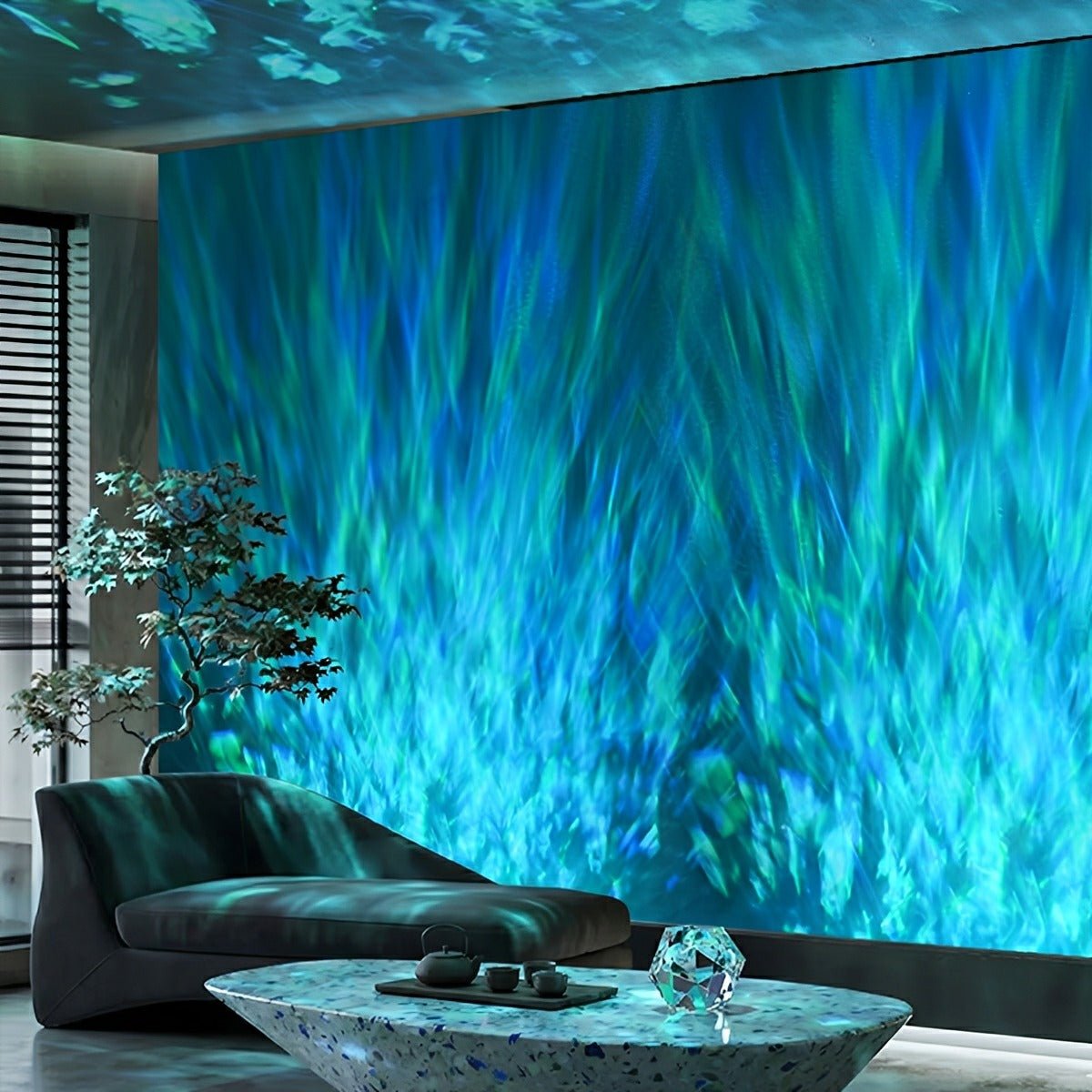 Wandwaslamp LED met Golfeffect en RGBW Kleuren voor Sfeerverlichting Woonkamer Slaapkamer Bar Hal Decoratief | Sulvida