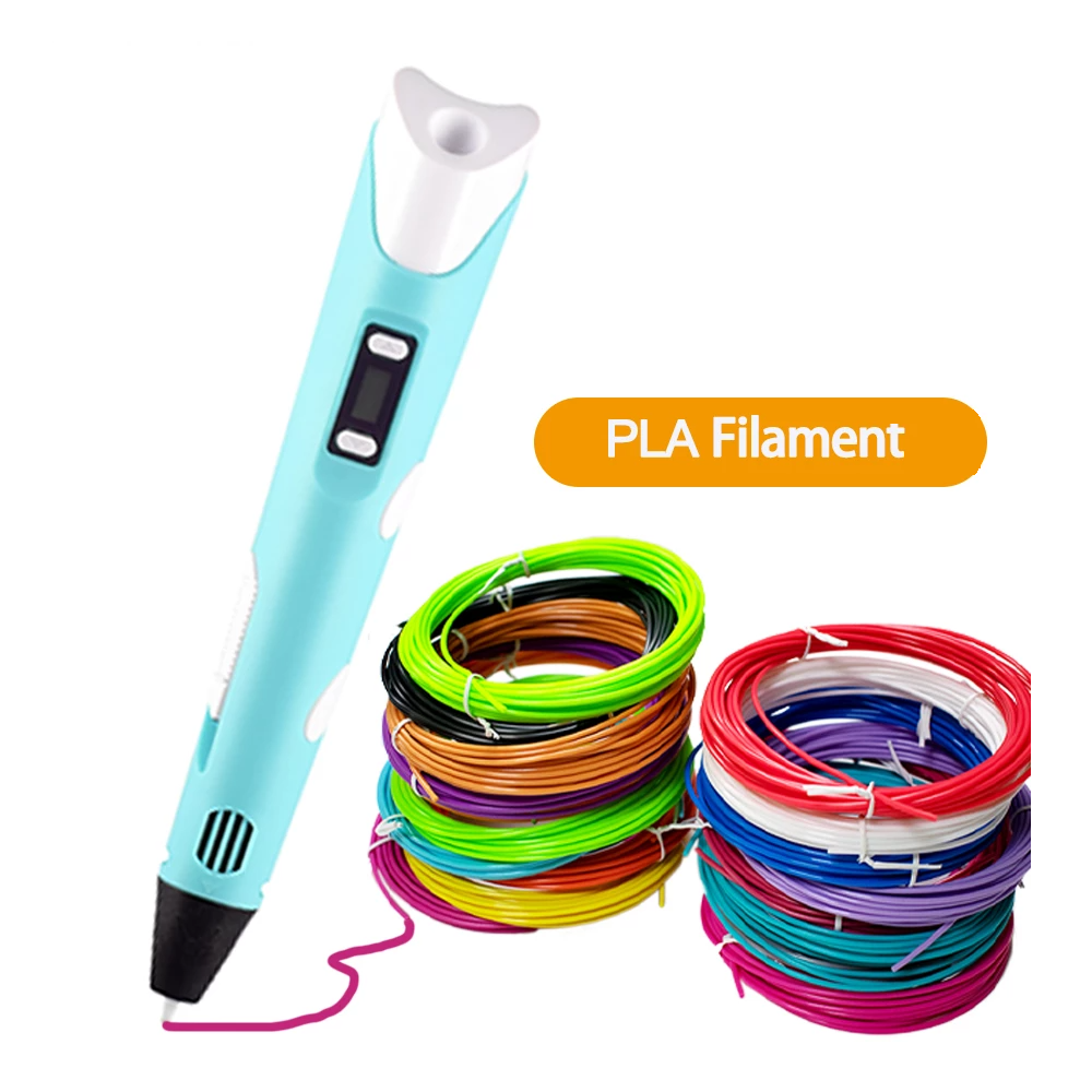 3D-tekenstift creatief speelgoed met PLA-filament 10 kleuren incl USB educatief voor kinderen en volwassenen | Sulvida