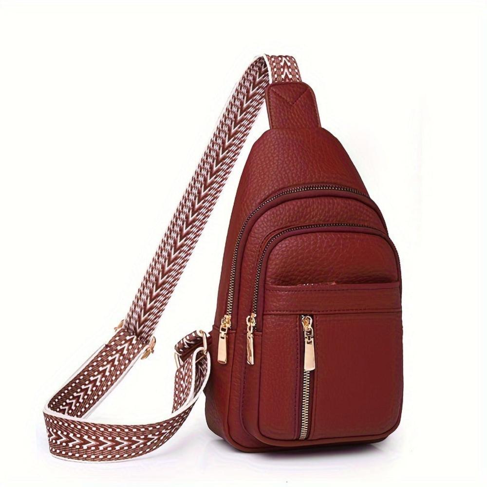 Vintage Crossbody Heuptas Leer Bruin Khaki Zwart Multifunctioneel voor Leisure Sport Reizen Organizer | Sulvida