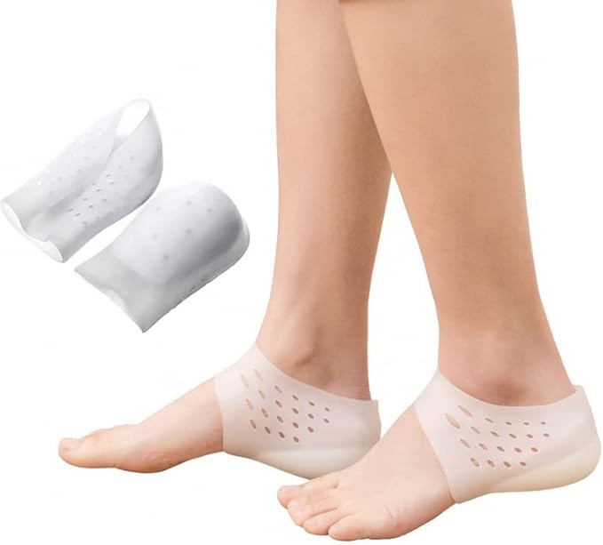 Verhogingsinlegzolen Gel 4-5 cm Lengte Extra Hoogte Onzichtbaar Comfortabel Dagelijks Gebruik Heren Dames | Sulvida