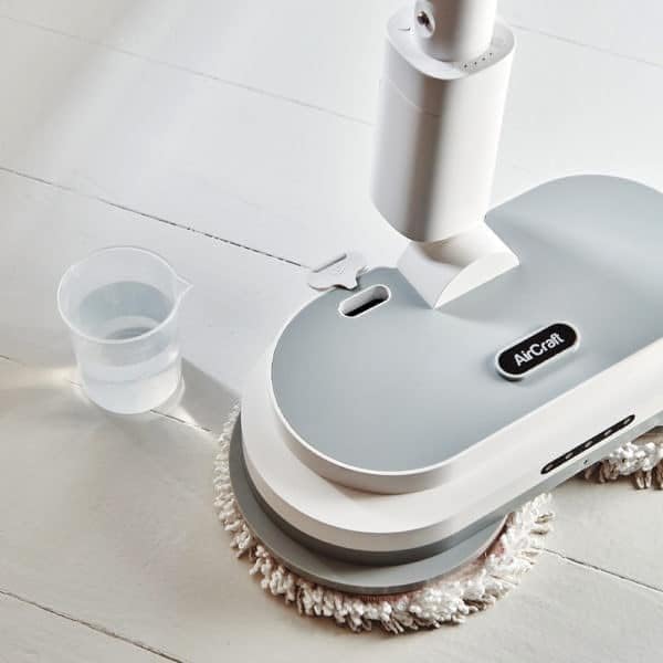 Draadloze Spraydweil met Ingebouwde Watertank & Microvezeldoeken voor Laminaat Tegel Parket Hout Vloeren | Sulvida