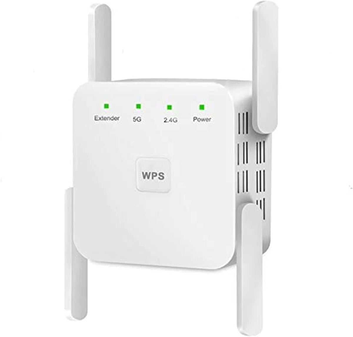 Draadloze wifi-versterker dual-band 300/1200 Mbps bereikuitbreiding plug & play signaaloptimalisatie | Sulvida