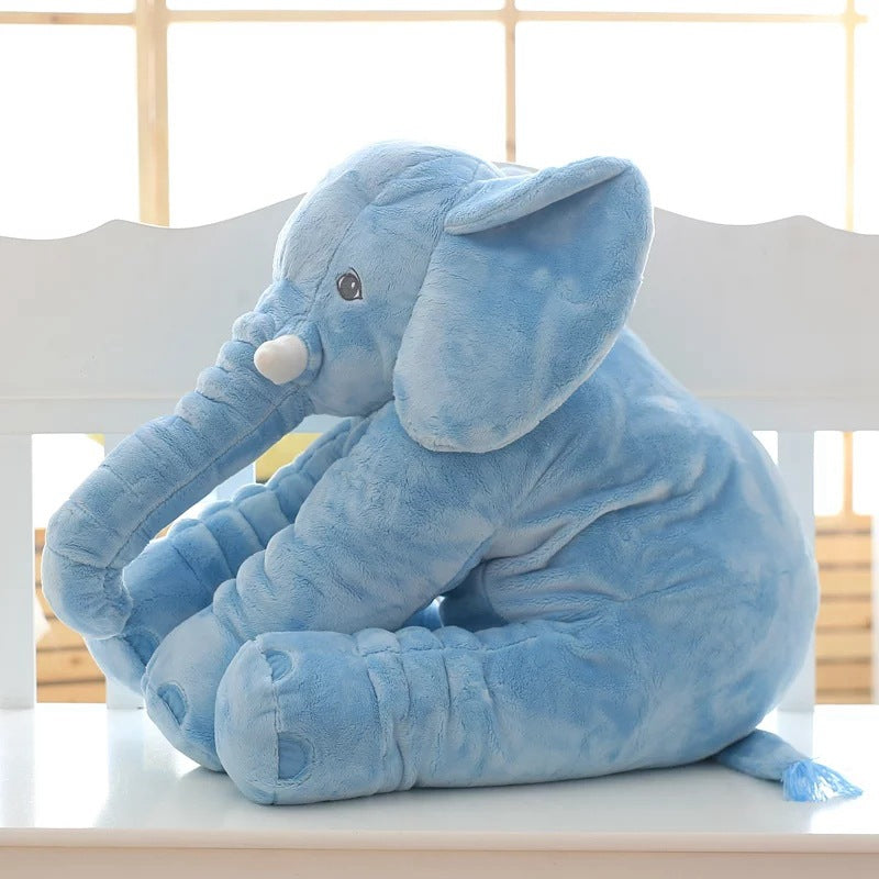 Olifant Knuffelkussen Baby – Zacht Knuffelkussen Pluche voor Rust en Comfort | Sulvida