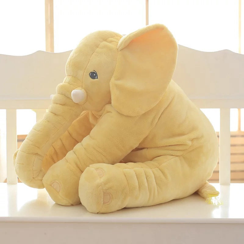 Olifant Knuffelkussen Baby – Zacht Knuffelkussen Pluche voor Rust en Comfort | Sulvida