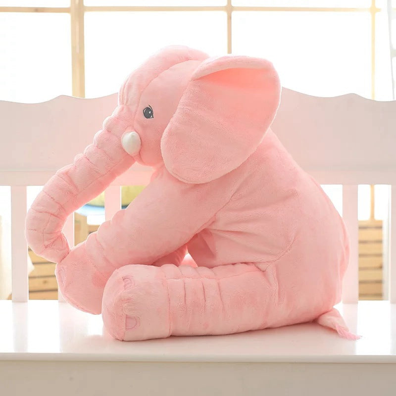Olifant Knuffelkussen Baby – Zacht Knuffelkussen Pluche voor Rust en Comfort | Sulvida
