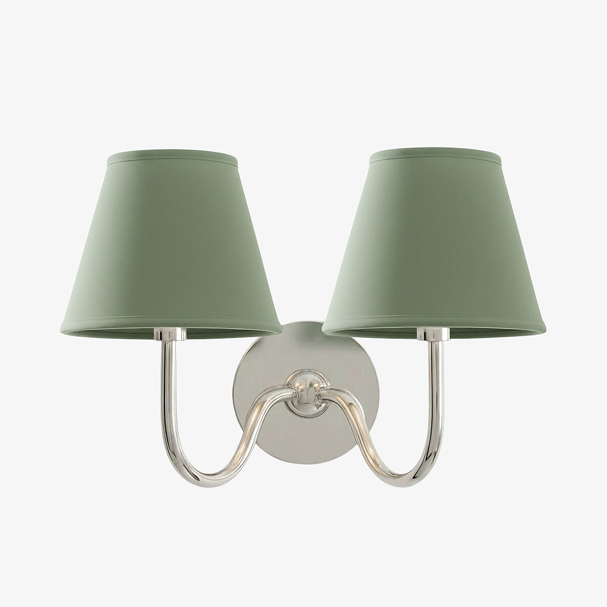 Wandlamp Linnen Kap Messing Armatuur Plissé of Glad Stof E12 Fitting Hardwired Decoratieve Verlichting | Sulvida
