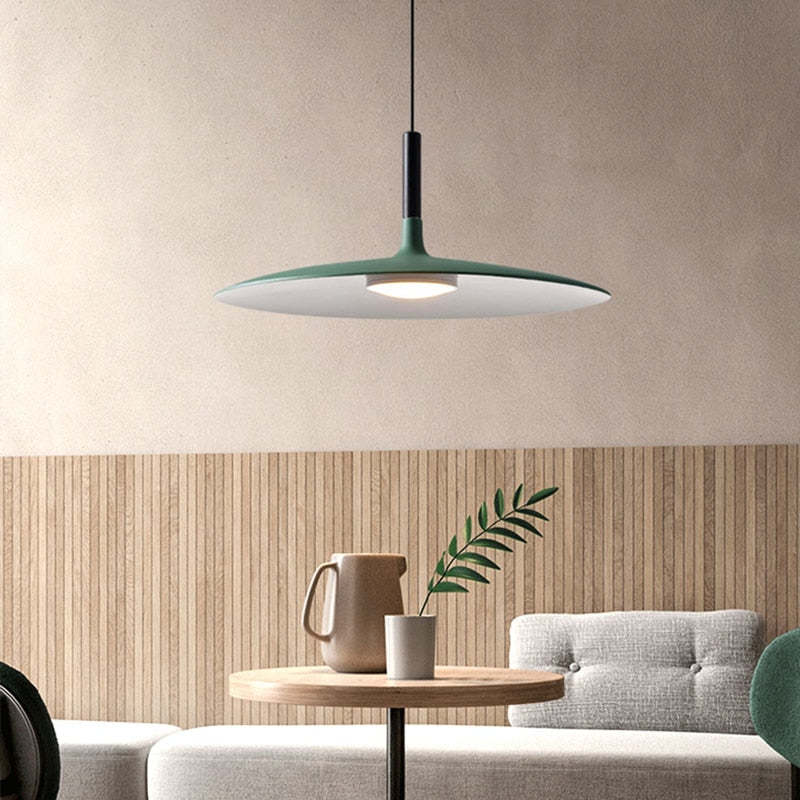 Industriële Hanglamp Metaal LED Woonkamer Slaapkamer Eetkamer Modern Rond Design Verstelbaar Dimbaar | Sulvida